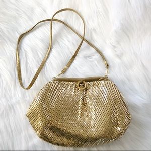 Classic Chic Gold Shoulder Bag